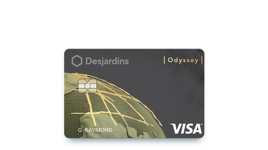 Desjardins Odyssey Gold Visa credit card